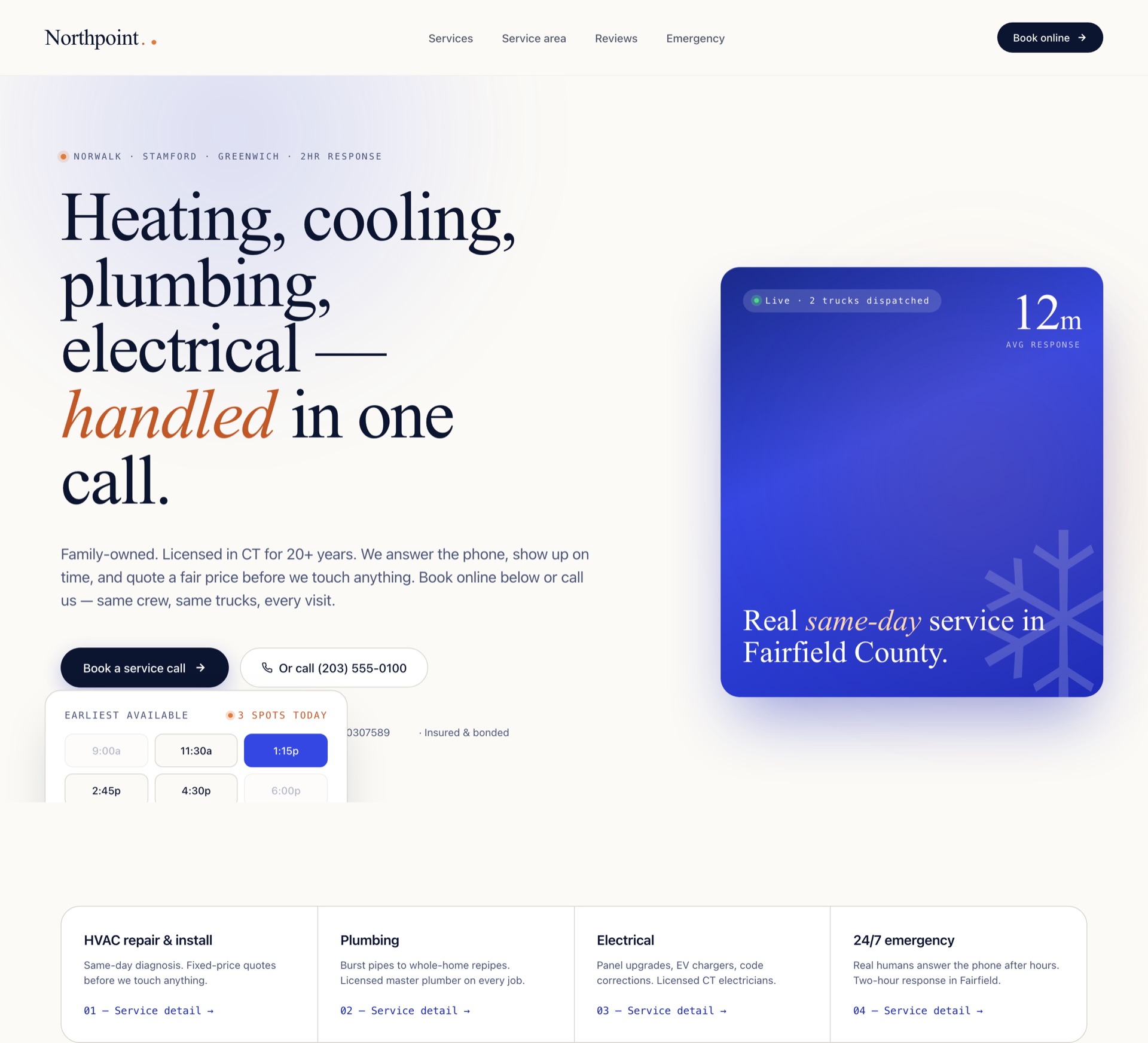 Northpoint Heating & Air — redesigned
